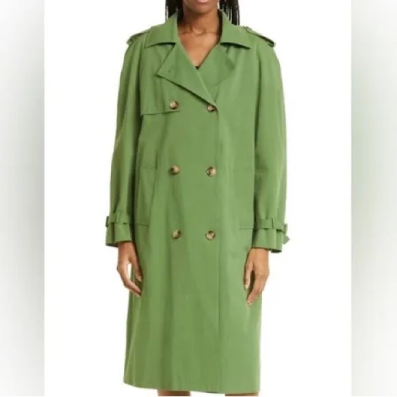 FARM Rio Olive Green Jacket SZ M NWT